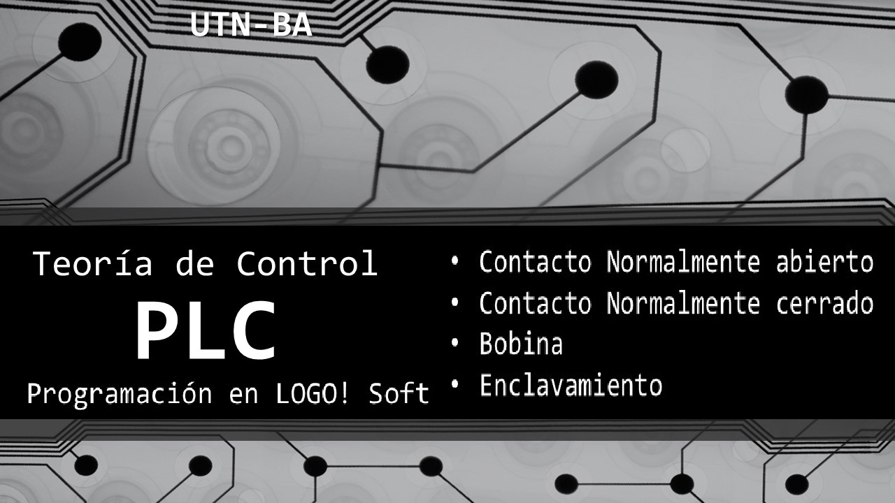 PLC NA NC bobina - enclavamiento